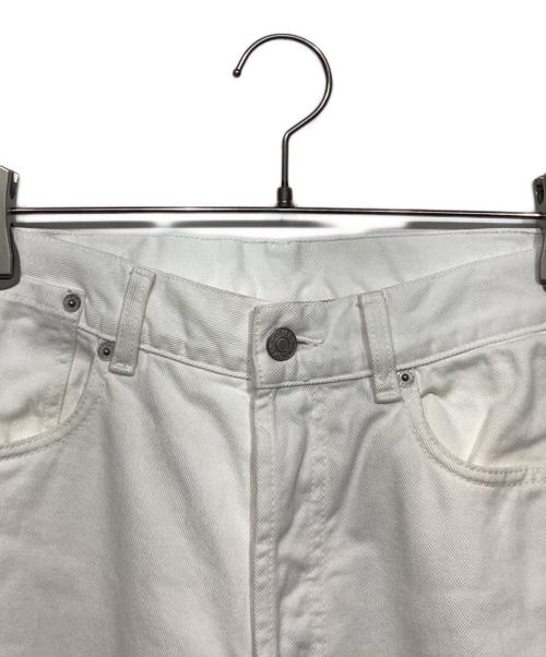 DRIES VAN NOTEN（ドリスヴァンノッテン）DRIES VAN NOTEN (ドリスヴァンノッテン) デニムパンツ ホワイト サイズ:27の古着・服飾アイテム