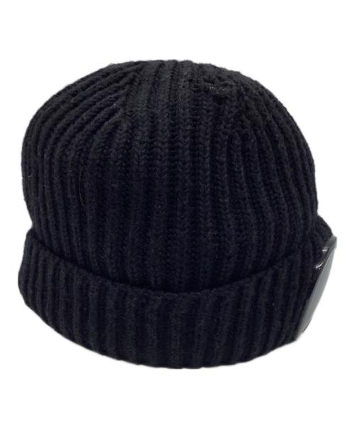 C.P COMPANY（シーピーカンパニー）C.P COMPANY (シーピーカンパニー) ゴーグルニット帽 ブラックの古着・服飾アイテム