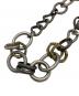 DIESEL (ディーゼル) チェーンネックレス シルバー×ゴールド：12000円
