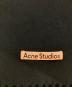 Acne studios (アクネ ストゥディオス) マフラー フリンジウールスカーフ ブラック サイズ:200×45ｃｍ：9000円