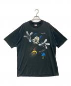 SHERRYSシェリーズ）の古着「90s プリントカットソー」｜ブラック