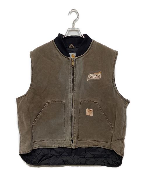 CarHartt（カーハート）CarHartt (カーハート) ダックベスト ブラウン サイズ:不明の古着・服飾アイテム