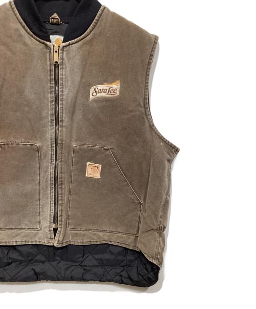 CarHartt（カーハート）CarHartt (カーハート) ダックベスト ブラウン サイズ:不明の古着・服飾アイテム