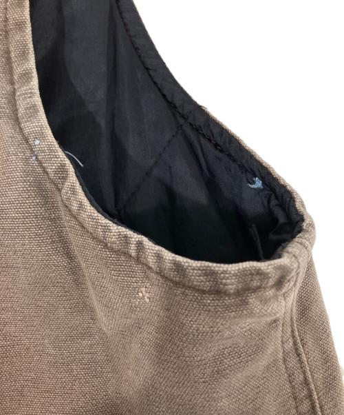 CarHartt（カーハート）CarHartt (カーハート) ダックベスト ブラウン サイズ:不明の古着・服飾アイテム