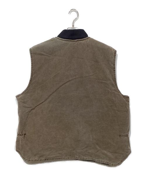 CarHartt（カーハート）CarHartt (カーハート) ダックベスト ブラウン サイズ:不明の古着・服飾アイテム
