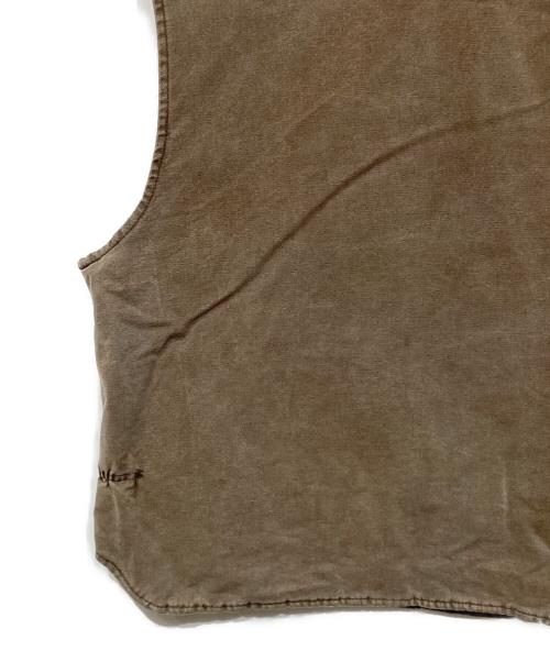CarHartt（カーハート）CarHartt (カーハート) ダックベスト ブラウン サイズ:不明の古着・服飾アイテム