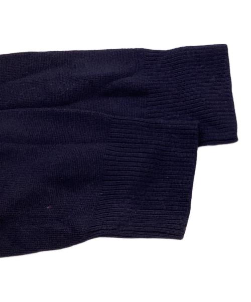 AMI Alexandre Mattiussi（アミアレクサンドルマテュッシ）AMI Alexandre Mattiussi (アミアレクサンドルマテュッシ) クルーネックニット ネイビー サイズ:Lの古着・服飾アイテム