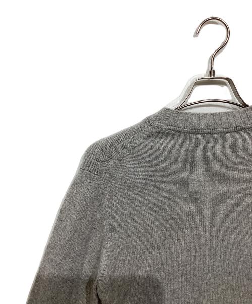 AMI Alexandre Mattiussi（アミアレクサンドルマテュッシ）AMI Alexandre Mattiussi (アミアレクサンドルマテュッシ) カシミヤクルーネックニット グレー サイズ:Mの古着・服飾アイテム