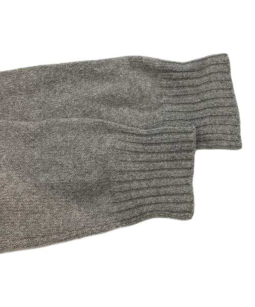 AMI Alexandre Mattiussi（アミアレクサンドルマテュッシ）AMI Alexandre Mattiussi (アミアレクサンドルマテュッシ) カシミヤクルーネックニット グレー サイズ:Mの古着・服飾アイテム