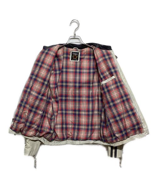 Schott（ショット）Schott (ショット) ユーズド加工レザージャケット　　31610023161002 アイボリー サイズ:Sの古着・服飾アイテム