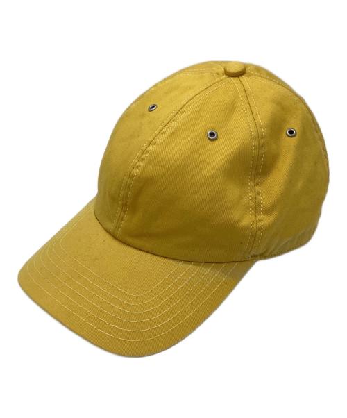 NICENESS（ナイスネス）NICENESS (ナイスネス) ベースボールキャップ イエローの古着・服飾アイテム