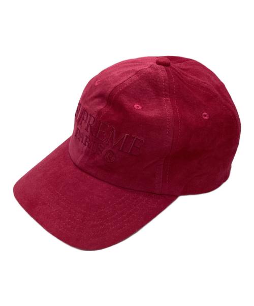SUPREME（シュプリーム）SUPREME (シュプリーム) Suede 6-Panel CAP レッドの古着・服飾アイテム