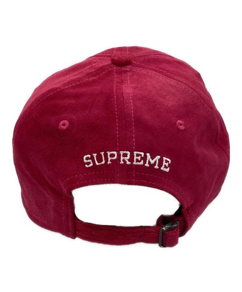 SUPREME（シュプリーム）SUPREME (シュプリーム) Suede 6-Panel CAP レッドの古着・服飾アイテム
