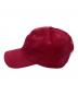 SUPREME (シュプリーム) Suede 6-Panel CAP レッド：9000円