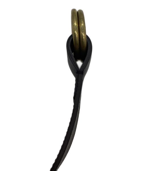 AURALEE（オーラリー）AURALEE (オーラリー) 25SS　DOUBLE RING BUCKLE BELT ブラックの古着・服飾アイテム