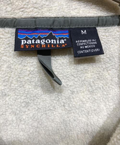 Patagonia（パタゴニア）Patagonia (パタゴニア) 90’S　シンチラジャケット ベージュ サイズ:Mの古着・服飾アイテム