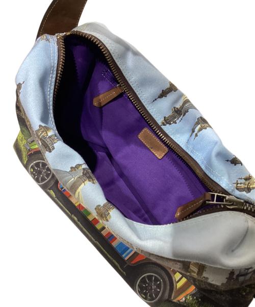 PAUL SMITH（ポールスミス）PAUL SMITH (ポールスミス) 転写プリントショルダーバッグ マルチカラーの古着・服飾アイテム