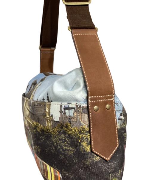 PAUL SMITH（ポールスミス）PAUL SMITH (ポールスミス) 転写プリントショルダーバッグ マルチカラーの古着・服飾アイテム