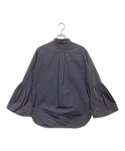 MADISON BLUE（マディソンブルー）MADISON BLUE (マディソンブルー) ベルスリーブシャツ グレー サイズ:1の古着・服飾アイテム