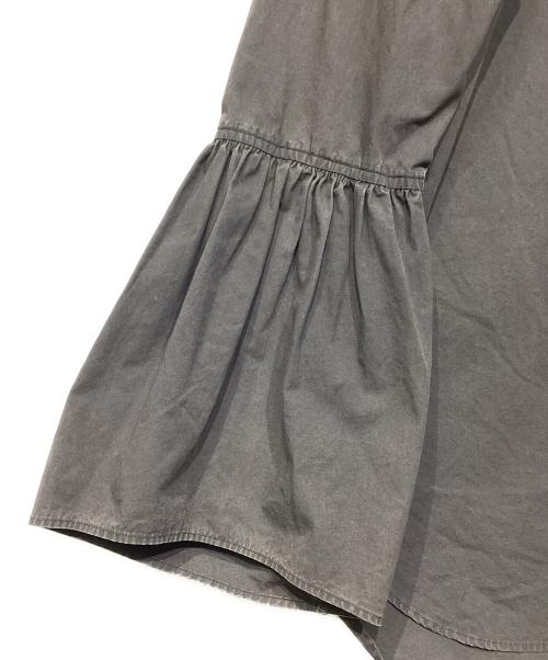 MADISON BLUE（マディソンブルー）MADISON BLUE (マディソンブルー) ベルスリーブシャツ グレー サイズ:1の古着・服飾アイテム