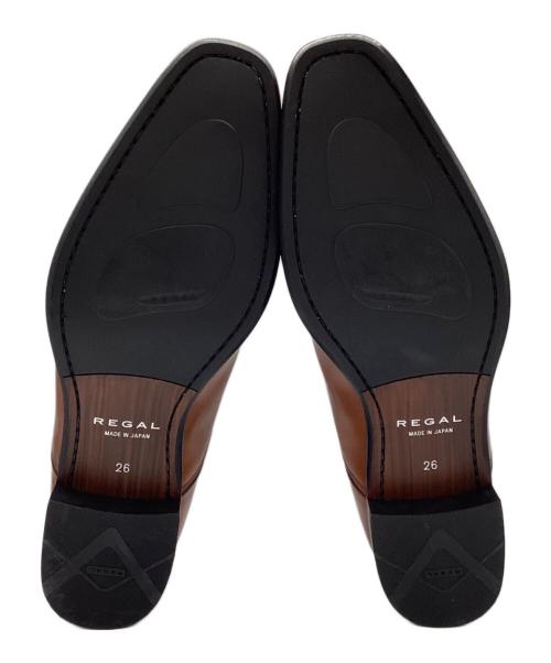 REGAL（リーガル）REGAL (リーガル) ストレートチップシューズ　725R ブラウン サイズ:26の古着・服飾アイテム