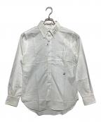 MADISON BLUEマディソンブルー）の古着「L/S SHIRT MESSAGE MNS」｜ホワイト