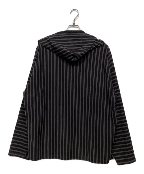 MARKA（マーカ）MARKA (マーカ) オーガニックコットン30/1引き揃えBD天竺 / メキシカンパーカー　M24A-17CS02C ブラック サイズ:2の古着・服飾アイテム