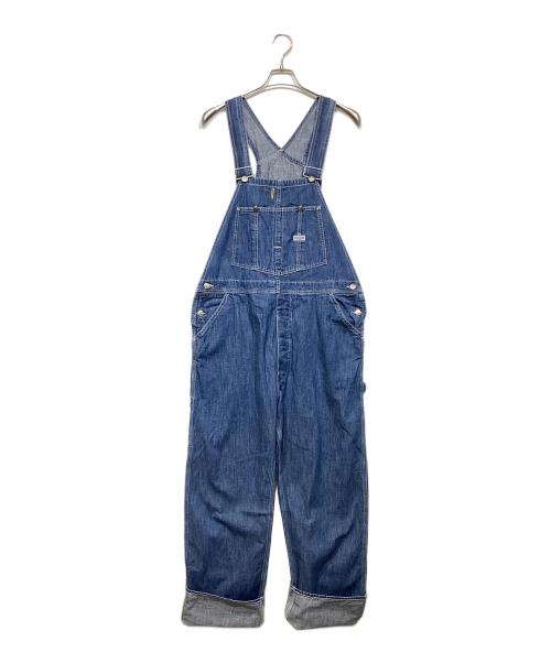 STANDARD CALIFORNIA（スタンダードカリフォルニア）STANDARD CALIFORNIA (スタンダードカリフォルニア) デニムオーバーオール ブルー サイズ:34の古着・服飾アイテム