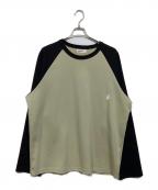 LIILAZYBYLIMPIDOCULUSLIILAZYBYLIMPIDOCULUS）の古着「オーバー ロンT」｜ベージュ