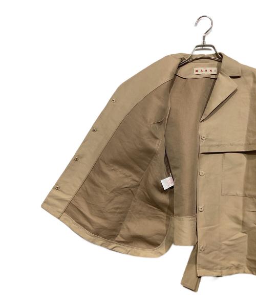 MARNI（マルニ）MARNI (マルニ) ジャケット ベージュ サイズ:38の古着・服飾アイテム