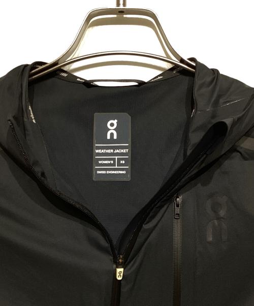 on（オン）on (オン) weather jacket ブラック×ブラウン サイズ:XSの古着・服飾アイテム