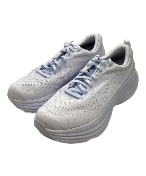 HOKAONEONE（ホカオネオネ）HOKAONEONE (ホカオネオネ) BONDI 8 ローカットスニーカー　1123202 ホワイト サイズ:US10.5Dの古着・服飾アイテム