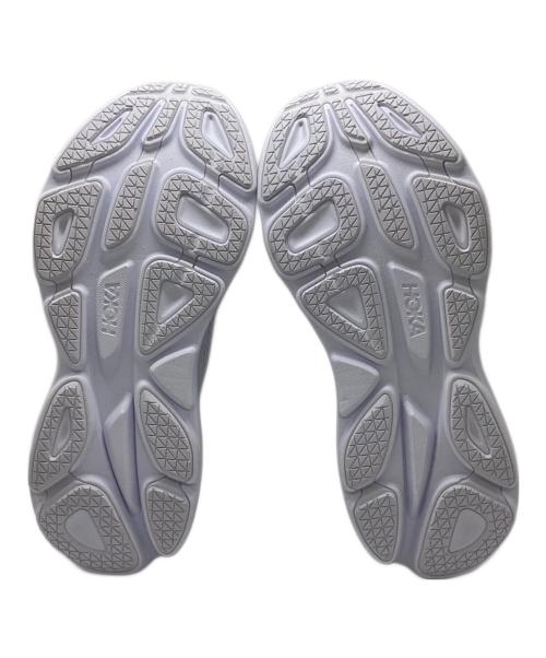 HOKAONEONE（ホカオネオネ）HOKAONEONE (ホカオネオネ) BONDI 8 ローカットスニーカー　1123202 ホワイト サイズ:US10.5Dの古着・服飾アイテム