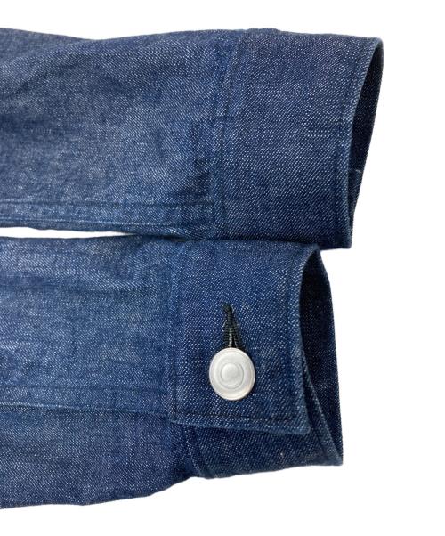 COMME des GARCONS GIRL（コムデギャルソンガール）COMME des GARCONS GIRL (コムデギャルソンガール) フリルデニムジャケット インディゴ サイズ:XSの古着・服飾アイテム