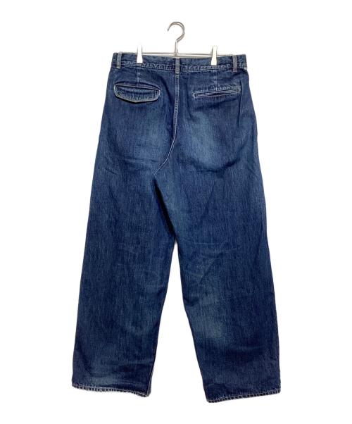 Graphpaper（グラフペーパー）Graphpaper (グラフペーパー) Selvage Denim Two Tuck Pants インディゴ サイズ:2の古着・服飾アイテム