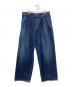 Graphpaper（グラフペーパー）の古着「Selvage Denim Two Tuck Pants」｜インディゴ