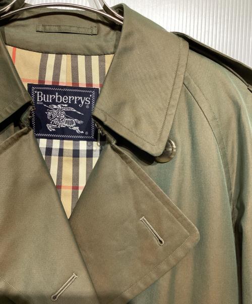 Burberry's（バーバリーズ）Burberry's (バーバリーズ) トレンチコート オリーブ サイズ:size90 165の古着・服飾アイテム
