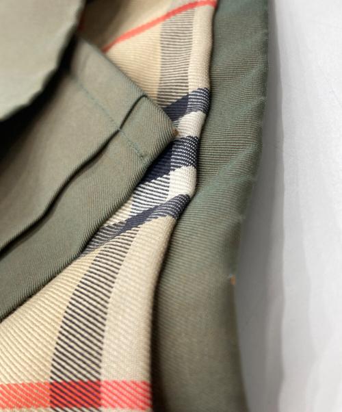 Burberry's（バーバリーズ）Burberry's (バーバリーズ) トレンチコート オリーブ サイズ:size90 165の古着・服飾アイテム