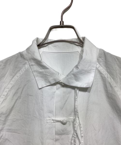 Y's（ワイズ）Y's (ワイズ) チャイナシャツ ホワイト サイズ:1の古着・服飾アイテム