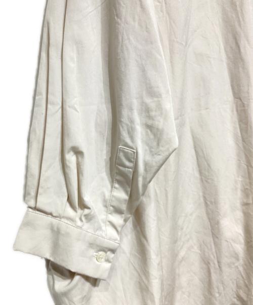 GALLEGO DESPORTES（ギャレゴデスポート）GALLEGO DESPORTES (ギャレゴデスポート) コットン ロングシャツ ベージュ サイズ:Sの古着・服飾アイテム