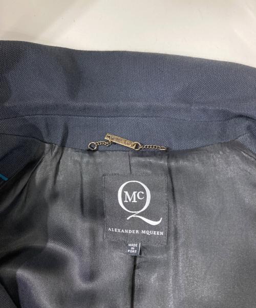 McQ Alexander McQueen（マックキュー アレキサンダーマックイーン）McQ Alexander McQueen (マックキュー アレキサンダーマックイーン) テーラードジャケット290399 ブラック サイズ:46の古着・服飾アイテム