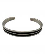 インディアンジュエリーインディアンジュエリー）の古着「2-LINE BRACELET」｜シルバー