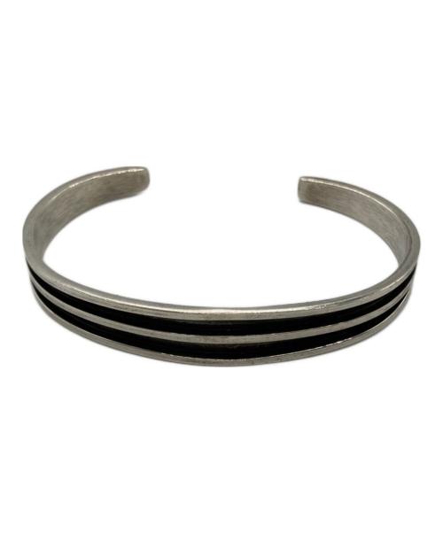 インディアンジュエリー（インディアンジュエリー）インディアンジュエリー (インディアンジュエリー) 2-LINE BRACELET シルバーの古着・服飾アイテム