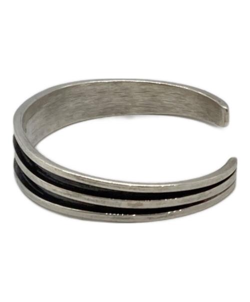 インディアンジュエリー（インディアンジュエリー）インディアンジュエリー (インディアンジュエリー) 2-LINE BRACELET シルバーの古着・服飾アイテム