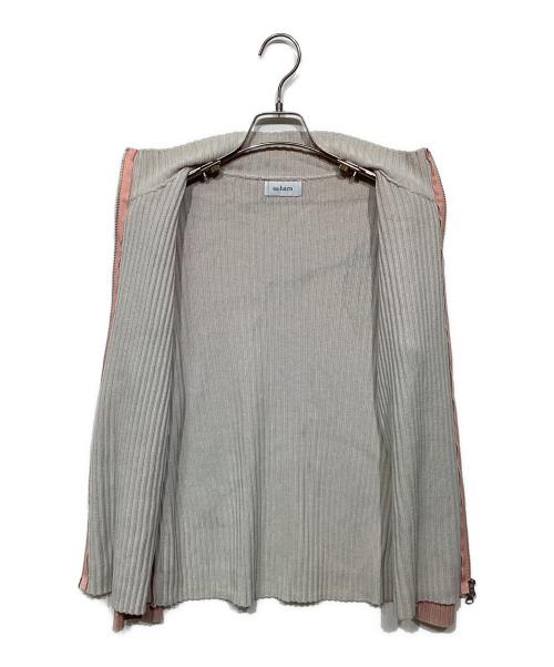 sahara（サハラ）sahara (サハラ) Art print Rib Knit ピンク サイズ:-の古着・服飾アイテム