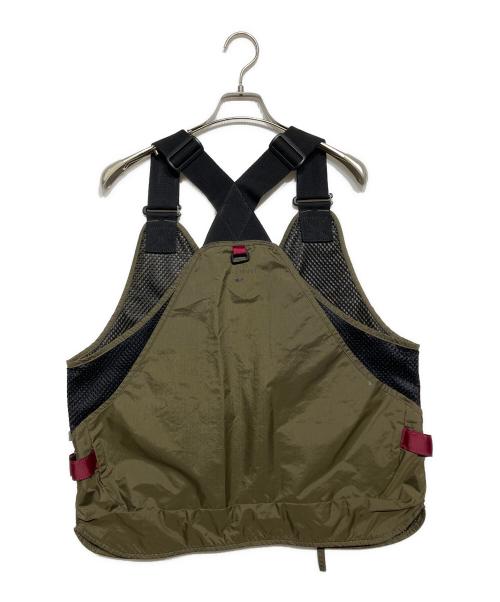 Snow peak（スノーピーク）Snow peak (スノーピーク) Camp Vest カーキ サイズ:Lの古着・服飾アイテム