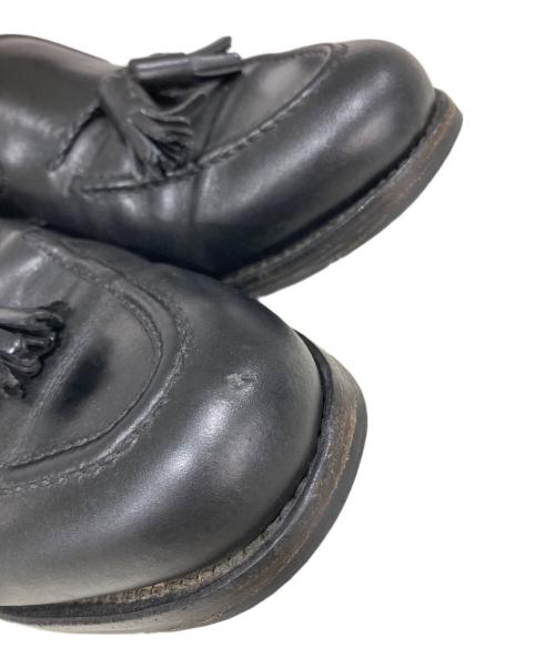 berwick（バーウィック）berwick (バーウィック) UNIVERSAL LANGUAGE (ユニバーサルランゲージ) タッセルローファー ブラック サイズ:6 1/2の古着・服飾アイテム