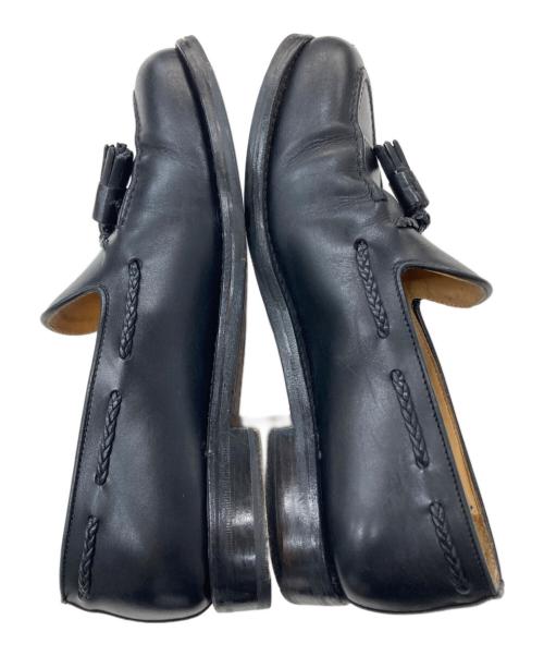 berwick（バーウィック）berwick (バーウィック) UNIVERSAL LANGUAGE (ユニバーサルランゲージ) タッセルローファー ブラック サイズ:6 1/2の古着・服飾アイテム