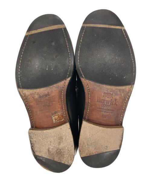 berwick（バーウィック）berwick (バーウィック) UNIVERSAL LANGUAGE (ユニバーサルランゲージ) タッセルローファー ブラック サイズ:6 1/2の古着・服飾アイテム