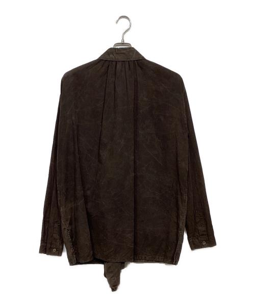 COSMIC WONDER（コズミックワンダー）COSMIC WONDER (コズミックワンダー) オーガニックコットンシャツ　12CW01146-4 ブラウン サイズ:4の古着・服飾アイテム